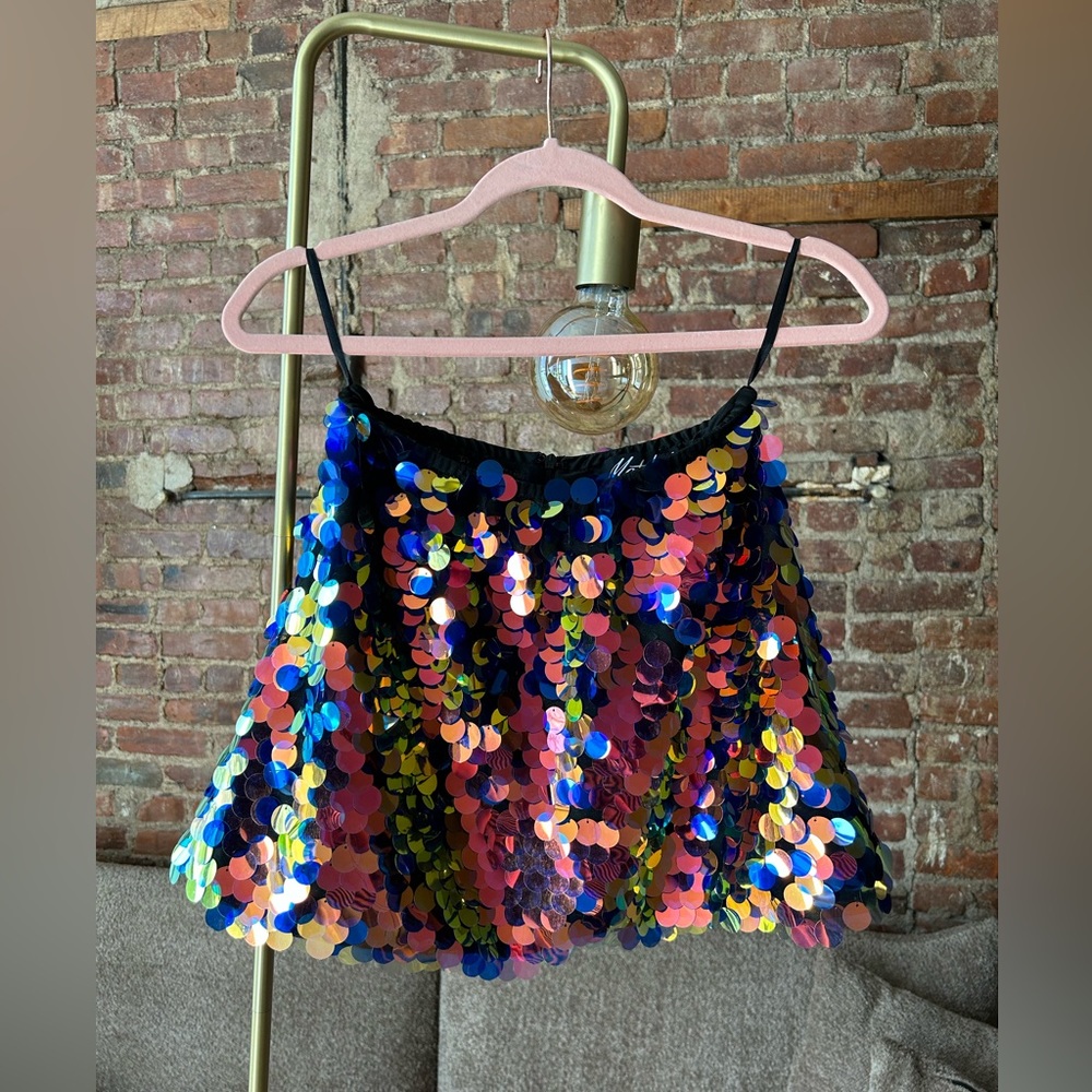 Sequin skirt